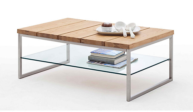 HolzMetallCouchtisch Niccolo in 60 x 100 cm HolzMetallCouchtisch Niccolo in 60 x 100 cm