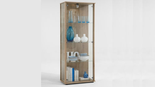 Vitrine Eiche Holznachbildung