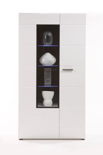 Vitrine Weiß Hochglanz