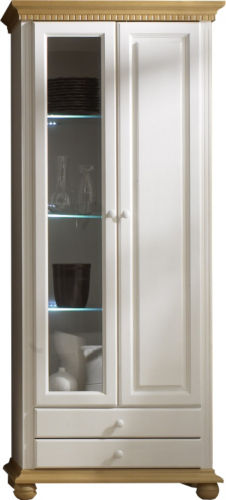 Vitrine Landhaus Fichte Massivholz